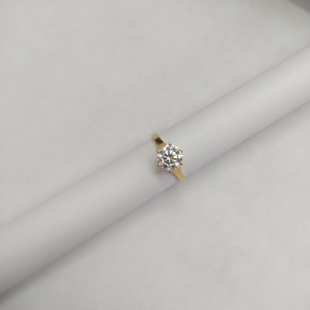 SOLITARIO ORO 14 K 3.1 GRMS (SEMINUEVO)