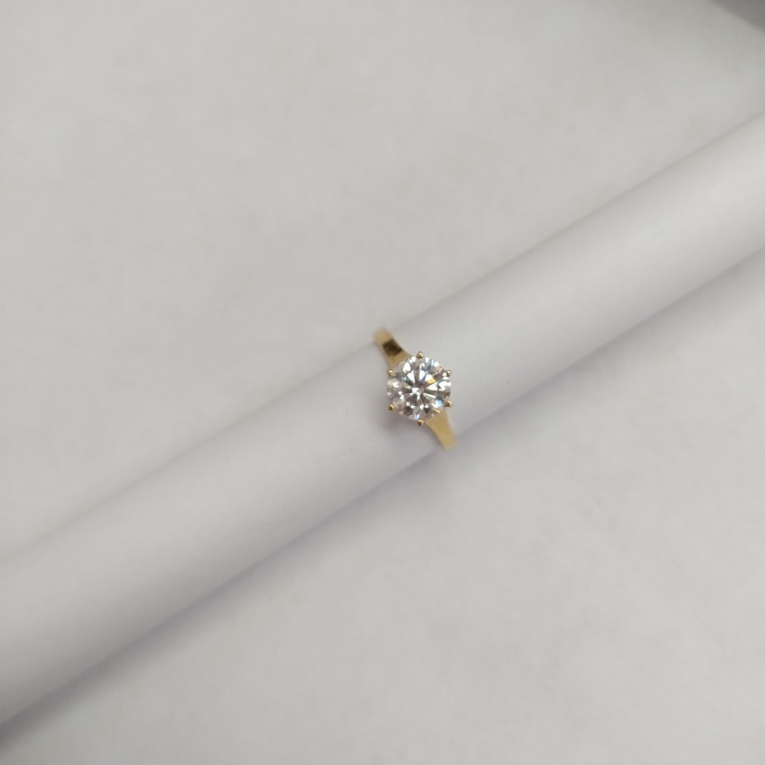 SOLITARIO ORO 14 K 3.1 GRMS (SEMINUEVO)