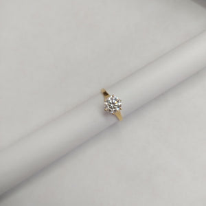 SOLITARIO ORO 14 K 3.1 GRMS (SEMINUEVO)