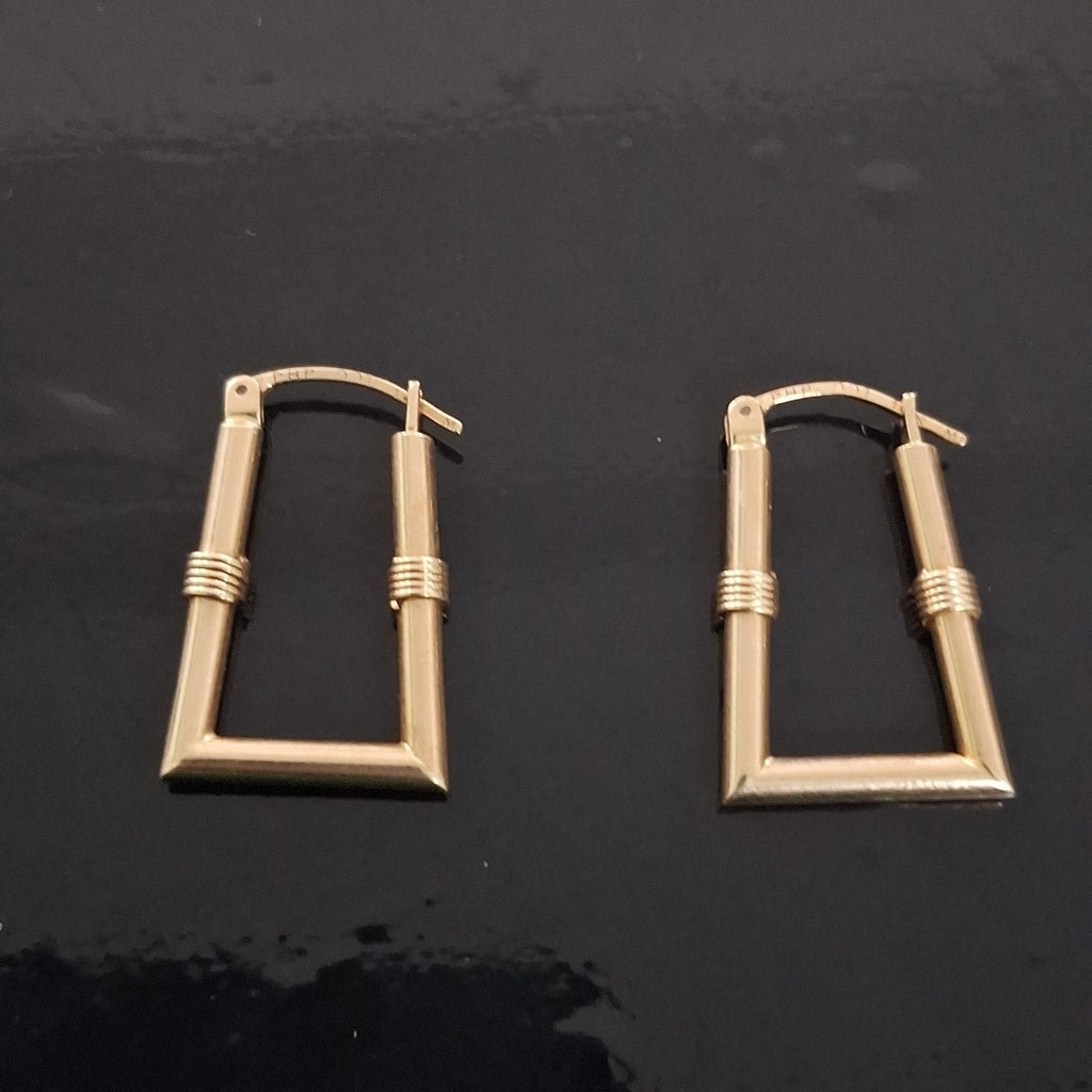 ARETES PAR ORO 14 K 3,50 GRMS (SEMINUEVO)