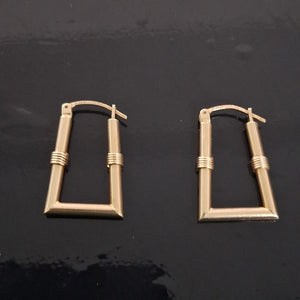 ARETES PAR ORO 14 K 3,50 GRMS (SEMINUEVO)
