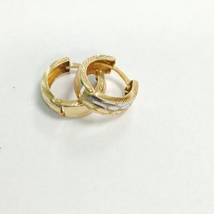 ARRACADAS PAR ORO 14 K 2 GRMS (SEMINUEVO)