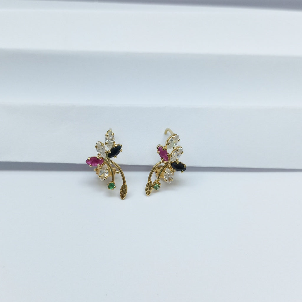 ARETES PAR ORO 14 K 3,00 GRMS (SEMINUEVO)