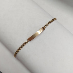 ESCLAVA ORO 14 K 4,60 GRMS (SEMINUEVO)
