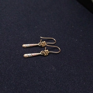 ARETES PAR ORO 10 K 1,10 GRMS (SEMINUEVO)