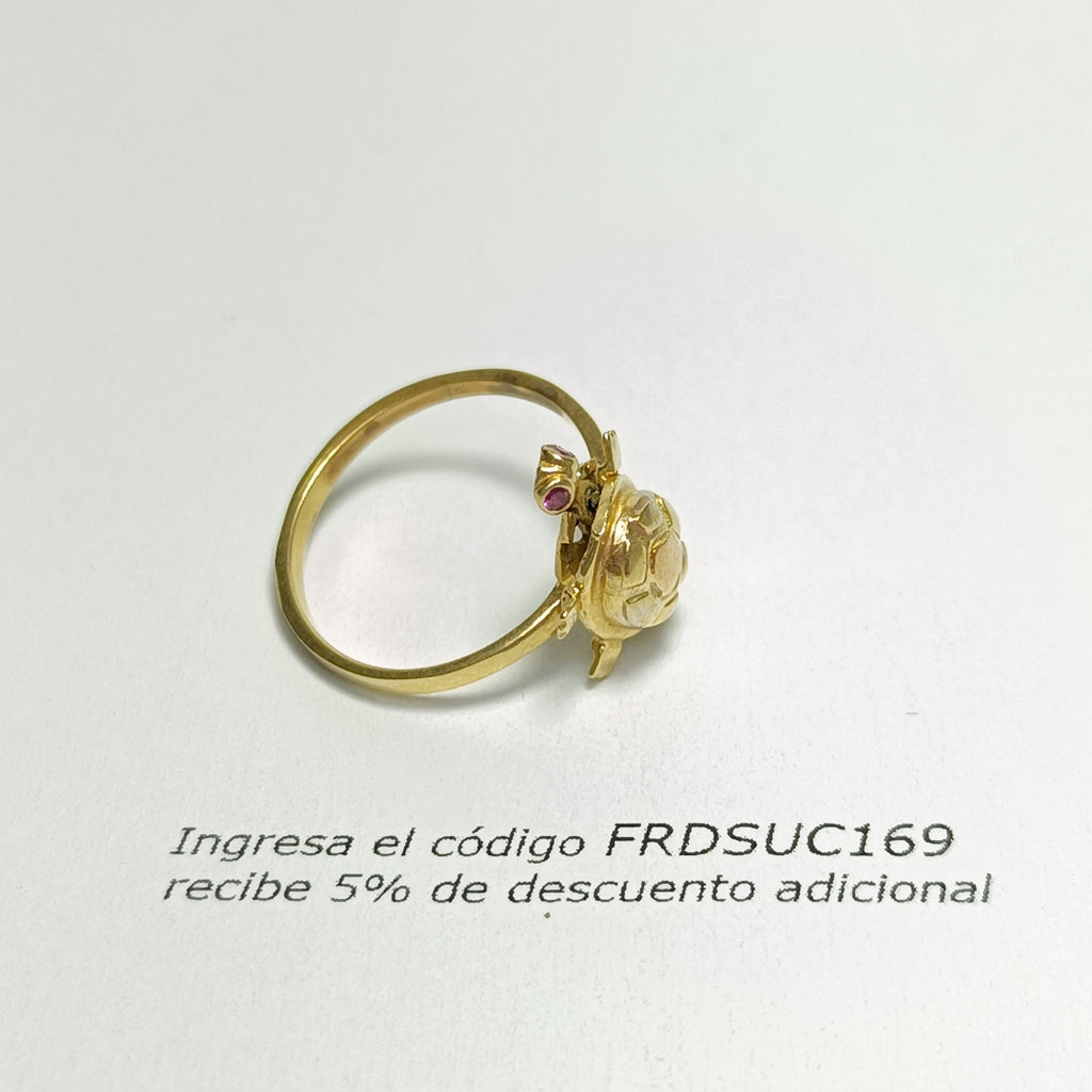 ANILLITO ORO 14 K 3.4 GRMS (SEMINUEVO)