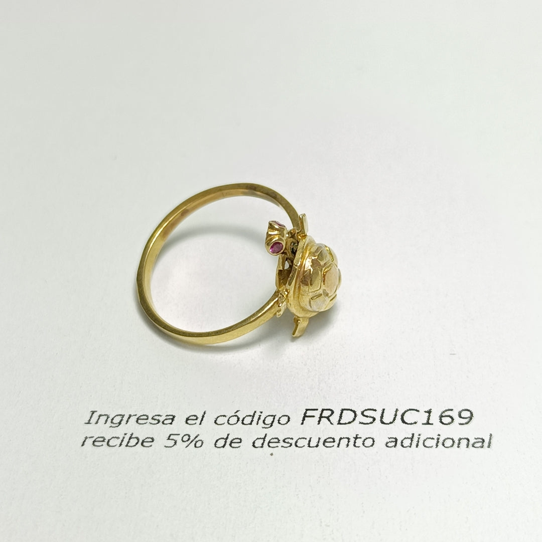ANILLITO ORO 14 K 3.4 GRMS (SEMINUEVO)