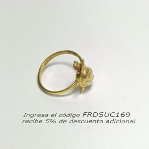 ANILLITO ORO 14 K 3.4 GRMS (SEMINUEVO)