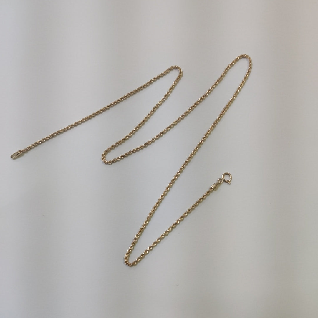 CADENA ORO 14 K 1,40 GRMS (SEMINUEVO)