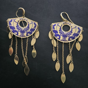 ARETES PAR ORO 14 K 12.7 GRMS (SEMINUEVO)