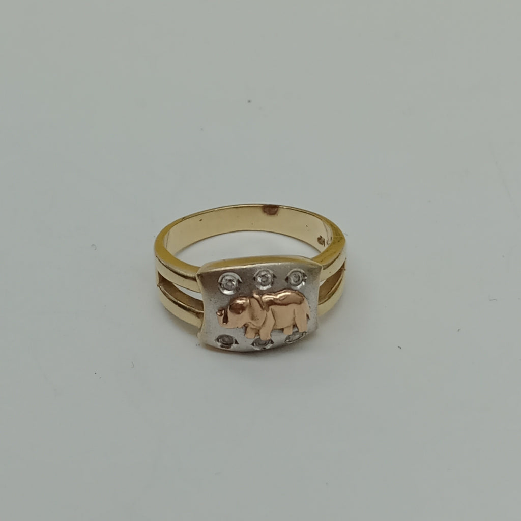 ANILLITO ORO 14 K 5.4 GRMS (SEMINUEVO)