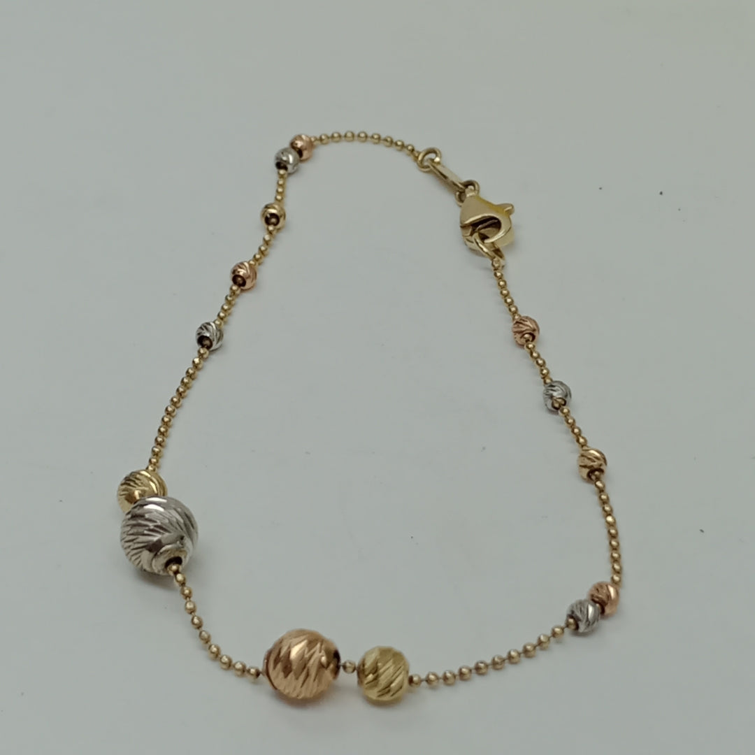 PULSERA ORO 14 K 2.3 GRMS (SEMINUEVO)