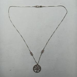 CADENA, DIJE PLATA 3 GRMS (SEMINUEVO)