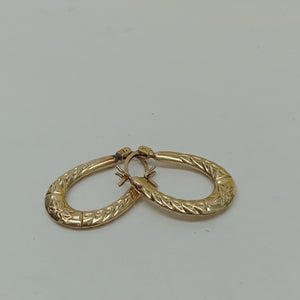 ARETES PAR ORO 10 K 1,30 GRMS (SEMINUEVO)