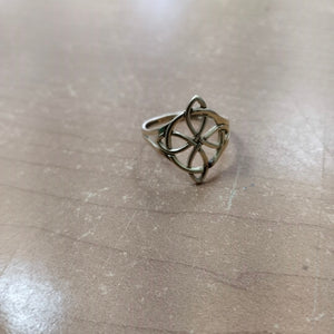 ANILLO ORO 14 K 2.3 GRMS (SEMINUEVO)