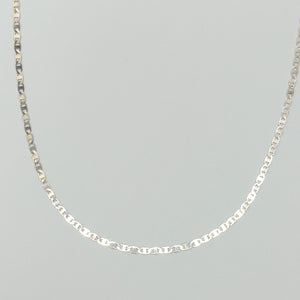 CADENA TEJIDO ESPEJO PLATA .925 60 CM 4.4 GR (NUEVO)