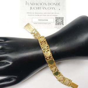 PULSERA ORO 14 K 22.9 GRMS (SEMINUEVO)