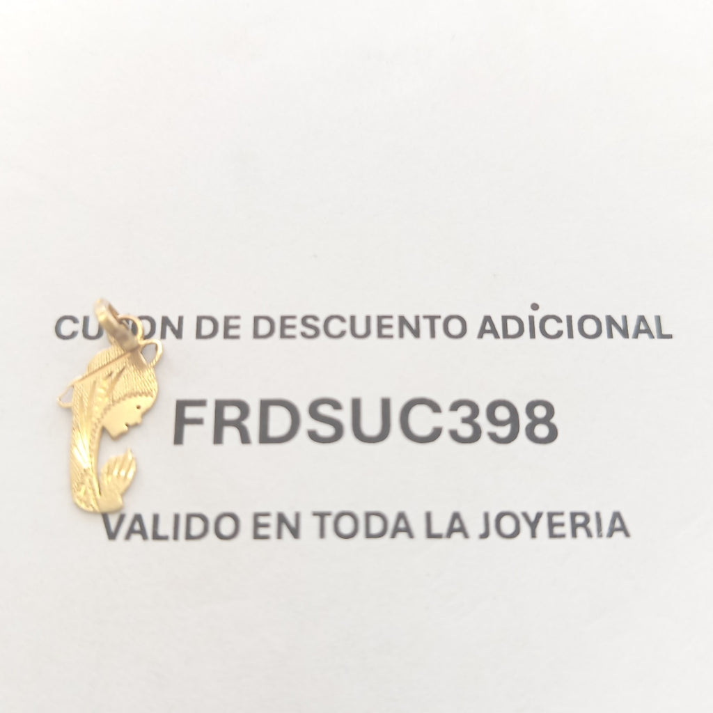 DIJE ORO 10 K 0.9 GRMS (SEMINUEVO)