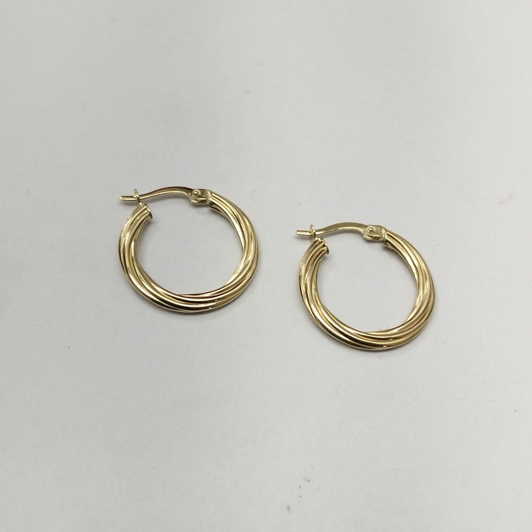 ARRACADAS ORO 14K 1.5 (NUEVO)