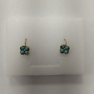 ARETES PAR ORO 14 K 1.9 GRMS (SEMINUEVO)