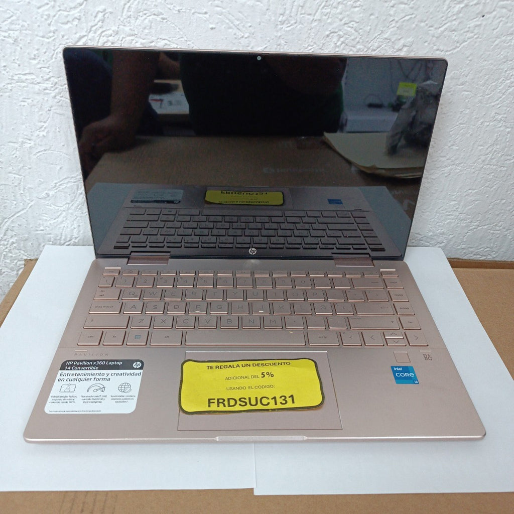 LAPTOP HP PAVILION X360 14-EK0001LA (2 EN 1) (2023) 512 GB SSD 8 GB RAM (SEMINUEVO)