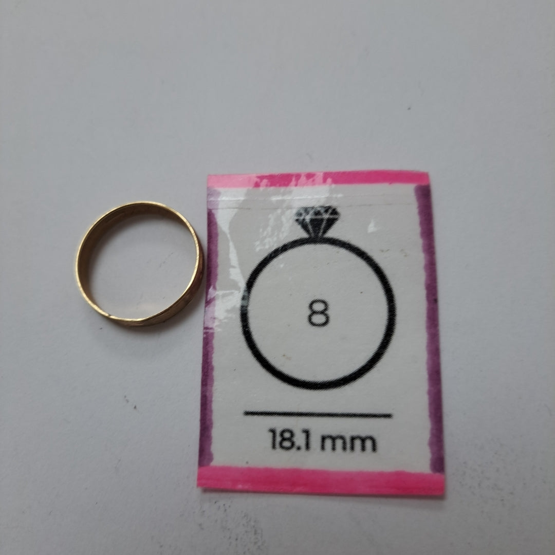 ARGOLLA ORO 10 K 1.2 GRMS (SEMINUEVO)
