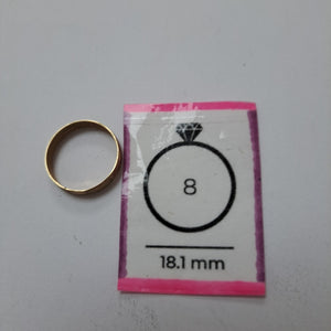 ARGOLLA ORO 10 K 1.2 GRMS (SEMINUEVO)