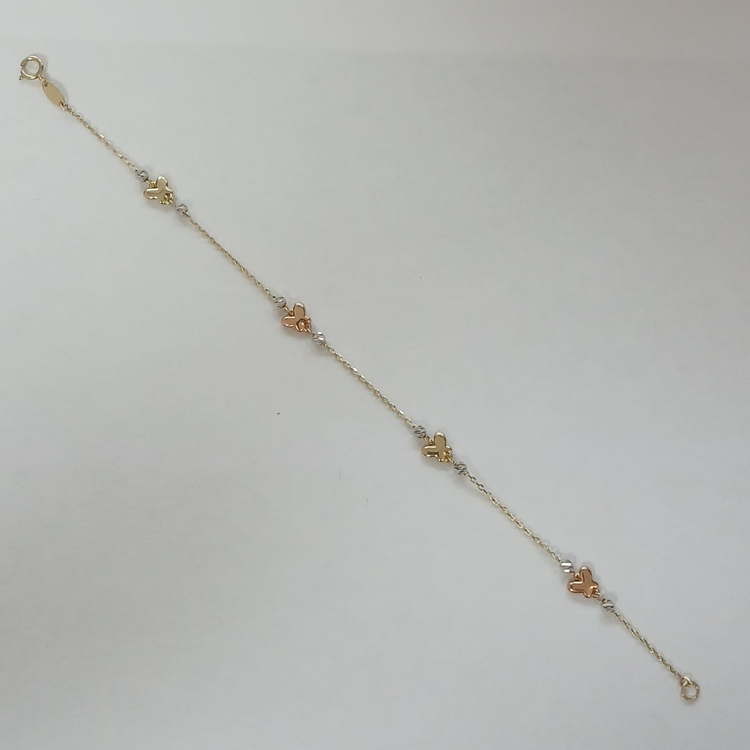 PULSERAS DAMA ORO 14K 1.4 (NUEVO)