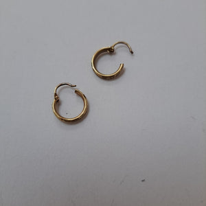 ARRACADAS PAR ORO 10 K 0.7 GRMS (SEMINUEVO)
