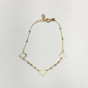 PULSERAS DAMA ORO 14K 1.2 (NUEVO)