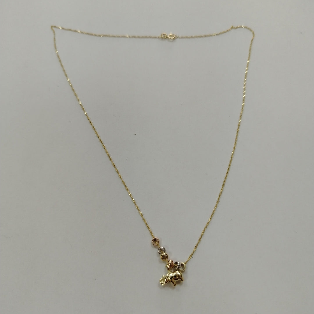 GARGANTILLA ORO 10 K 1,40 GRMS (SEMINUEVO)