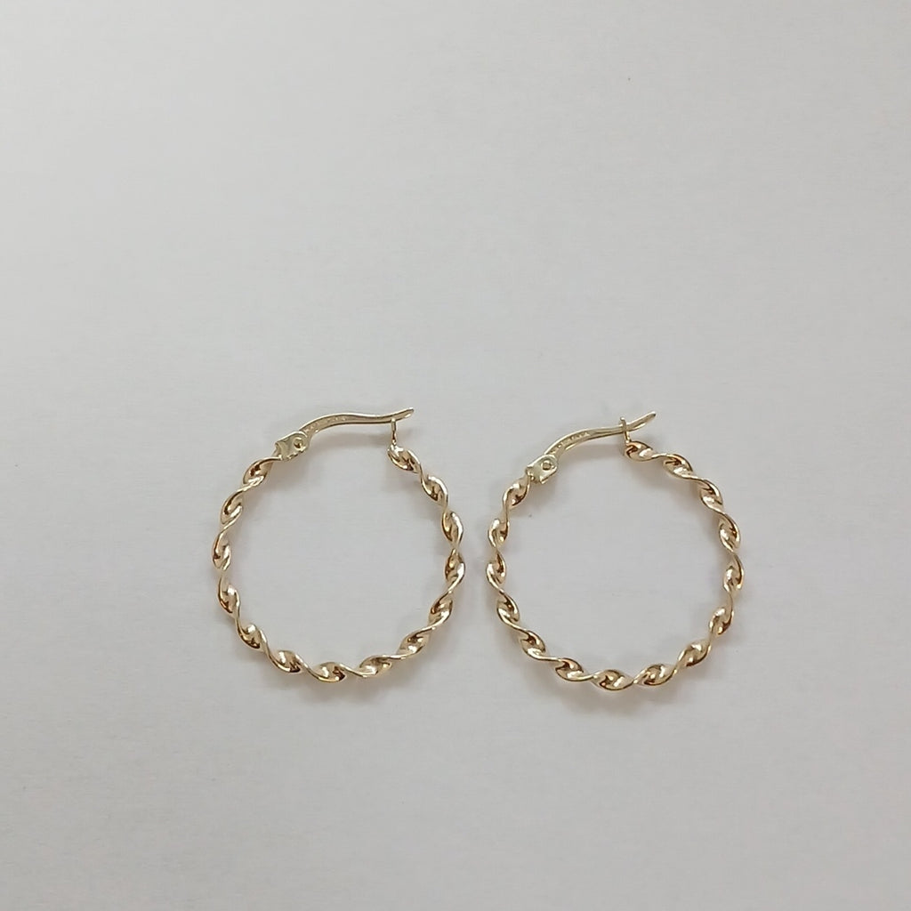 ARRACADAS ORO 14K 1.5 (NUEVO)
