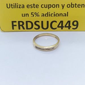ANILLITO ORO 10 K 1.6 GRMS (SEMINUEVO)