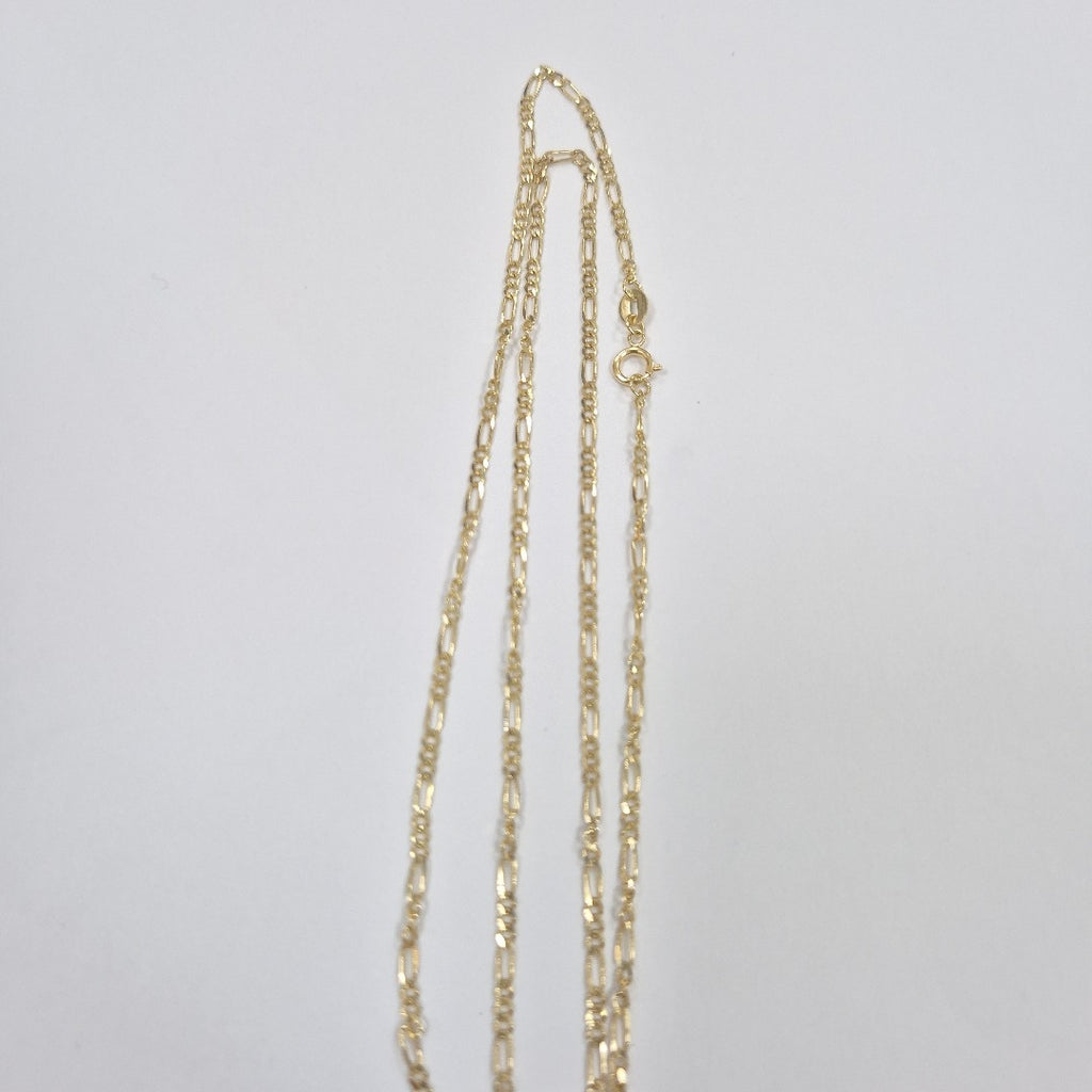 CADENAS TEJIDO 3X1 ORO 10K 55 CM 3.2 GR (NUEVO)