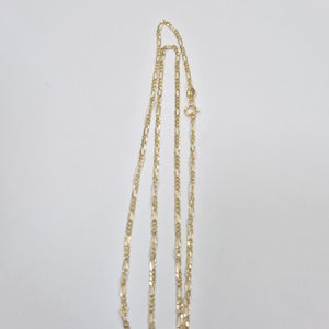 CADENAS TEJIDO 3X1 ORO 10K 55 CM 3.2 GR (NUEVO)