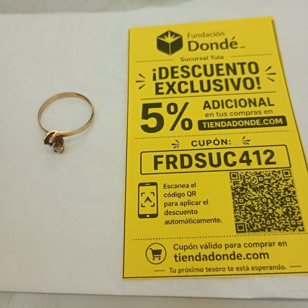 ANILLITO ORO 10 K 1,10 GRMS (SEMINUEVO)