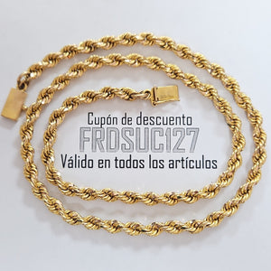 CADENA ORO 10 K 49.6 GRMS (SEMINUEVO)