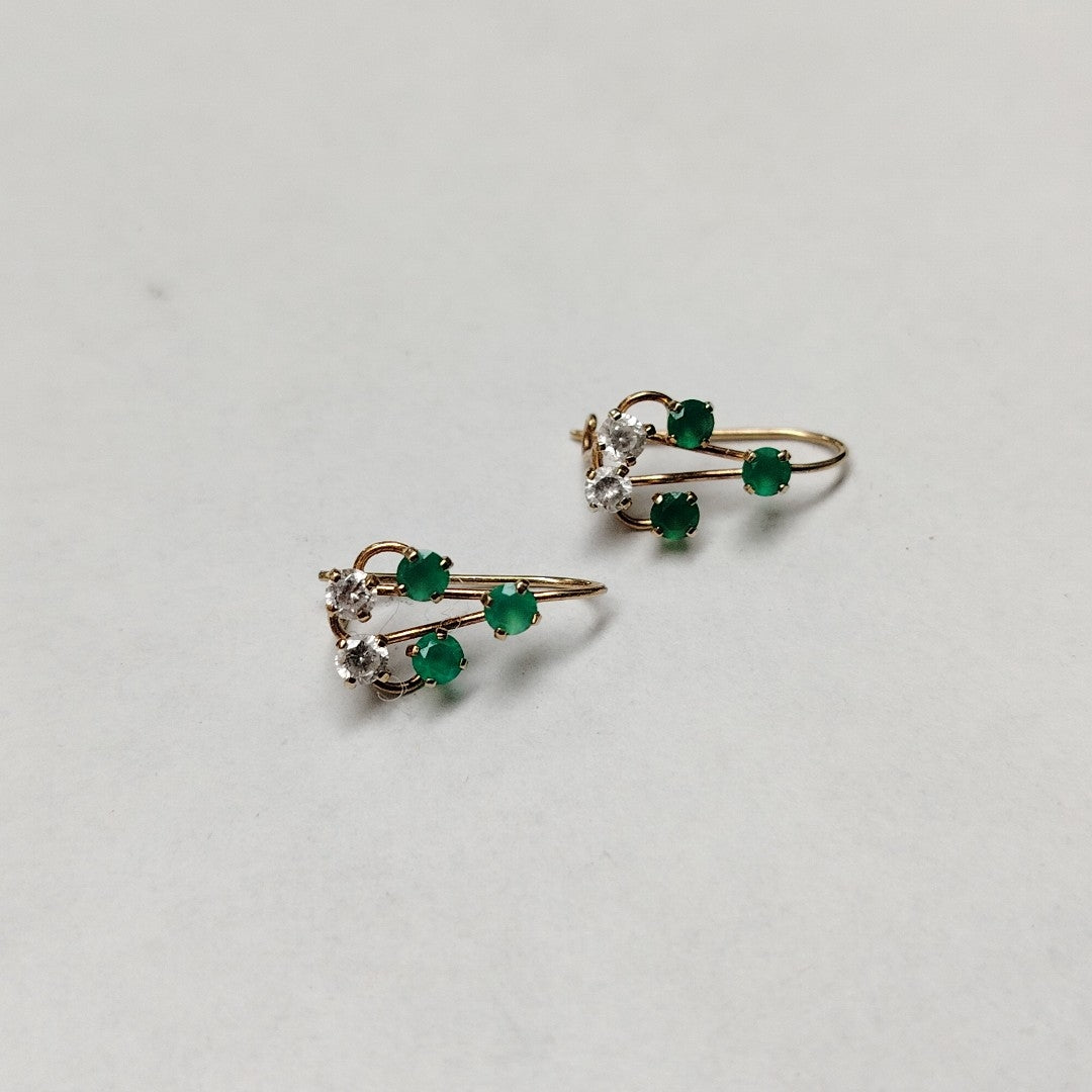 ARETES PAR ORO 10 K 1.3 GRMS (SEMINUEVO)