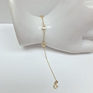 PULSERAS DAMA ORO 14K 1.3 (NUEVO)