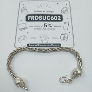 PULSERA PLATA 28.2 GRMS (SEMINUEVO)