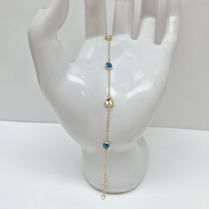 PULSERAS DAMA ORO 14K 1.5 (NUEVO)