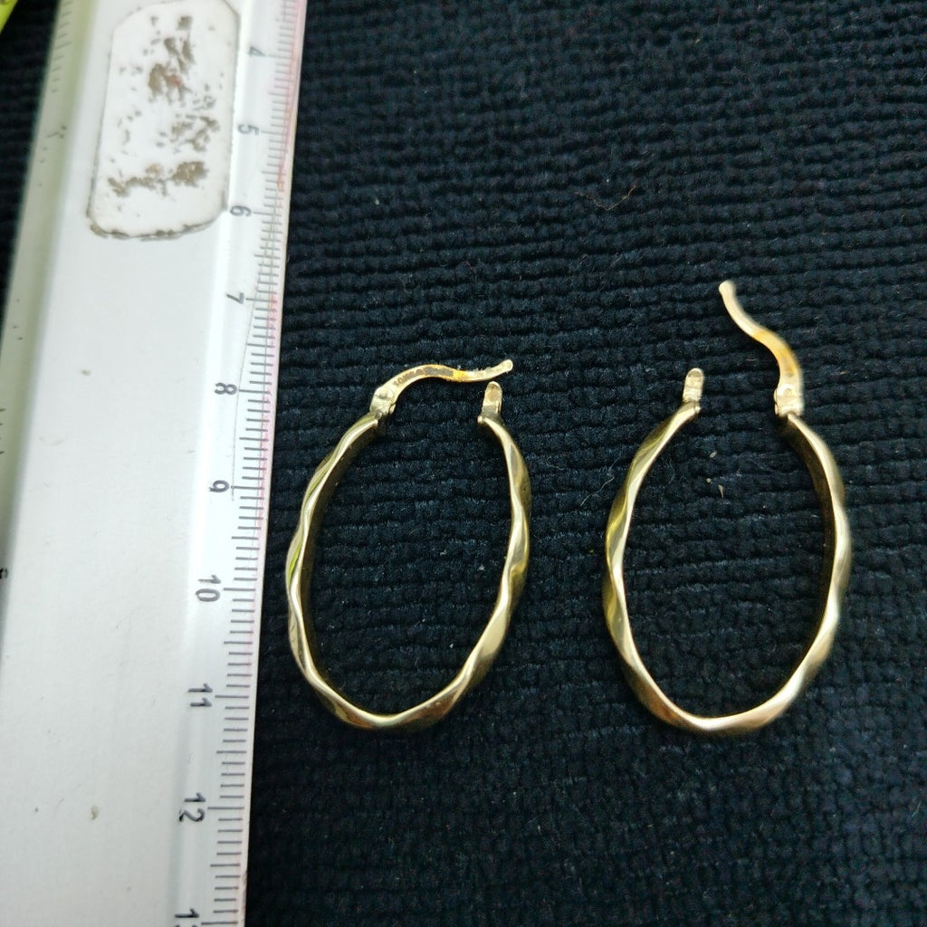 ARRACADAS PAR ORO 10 K 3 GRMS (SEMINUEVO)