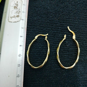 ARRACADAS PAR ORO 10 K 3 GRMS (SEMINUEVO)