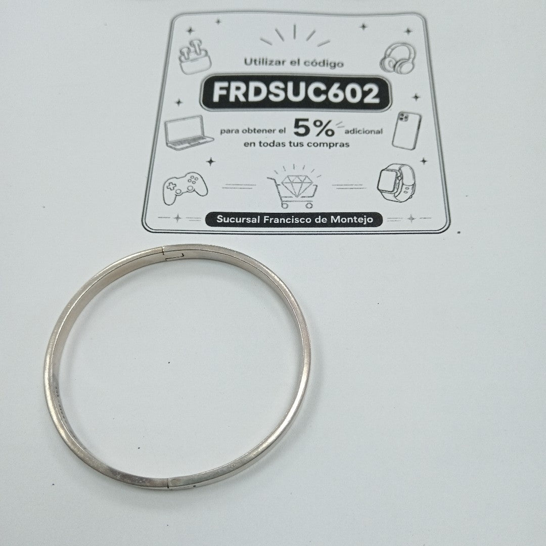 PULSERA RIGIDA PLATA 20.9 GRMS (SEMINUEVO)