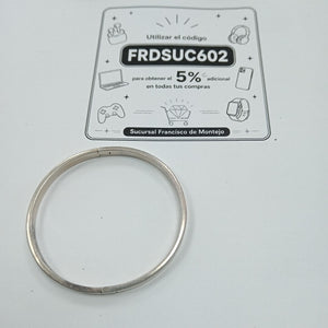 PULSERA RIGIDA PLATA 20.9 GRMS (SEMINUEVO)