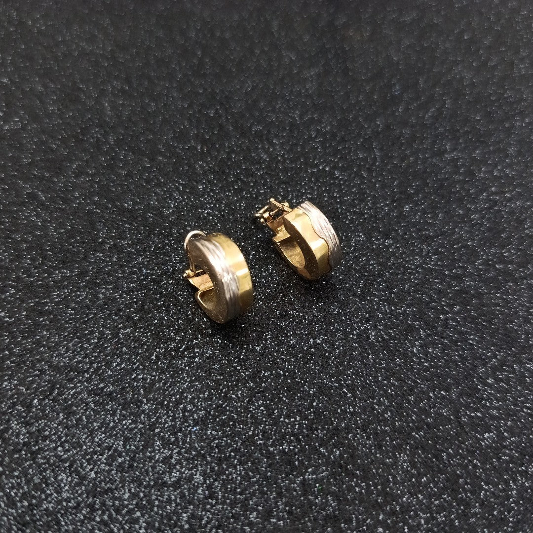 ARETES PAR ORO 14 K 6.1 GRMS (SEMINUEVO)