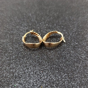 ARETES PAR ORO 14 K 2.6 GRMS (SEMINUEVO)