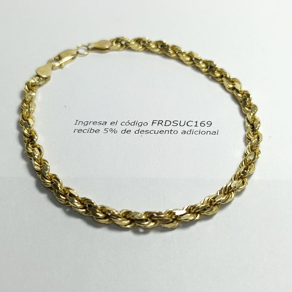 PULSERA ORO 14 K 5.8 GRMS (SEMINUEVO)
