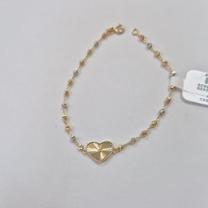 PULSERAS DAMA ORO 14K 2.4 (NUEVO)