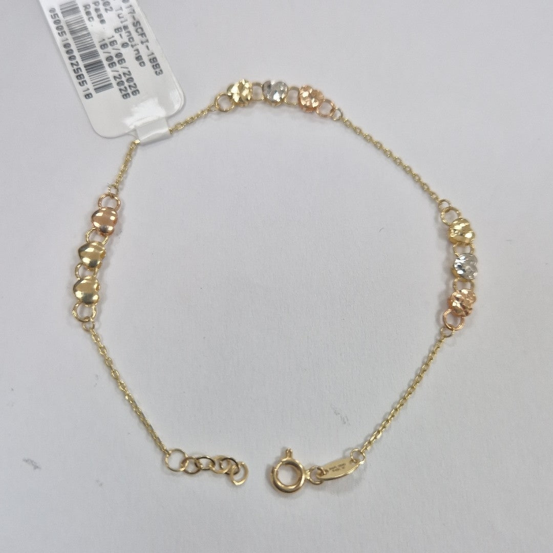 PULSERAS DAMA ORO 14K 1.6 (NUEVO)